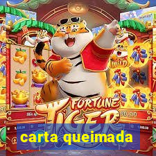 carta queimada